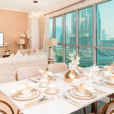 Elite Royal Apartment - Sky Series - Ful Burj Khalifa & Fountain View - Prodigy Dubaï Extérieur photo